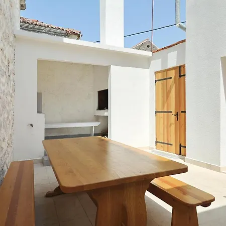 Stone House In The Center Of Town