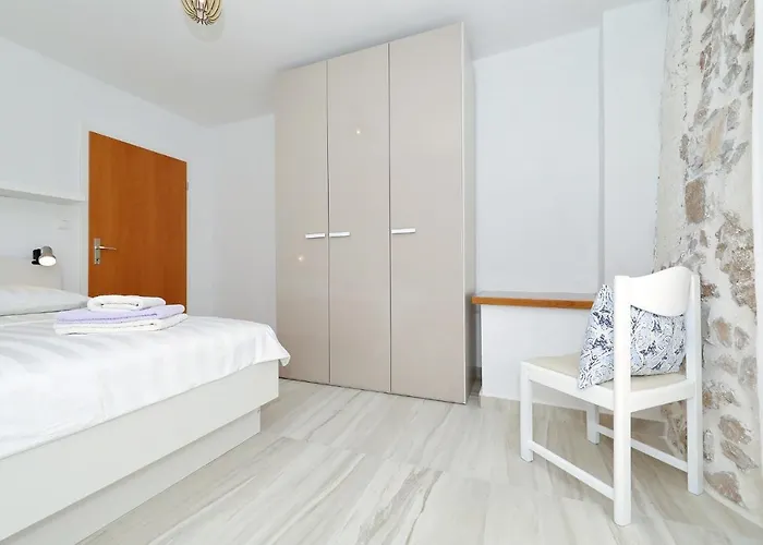 Stone House In The Center Of Town